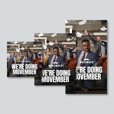 A Movember Canva social media template